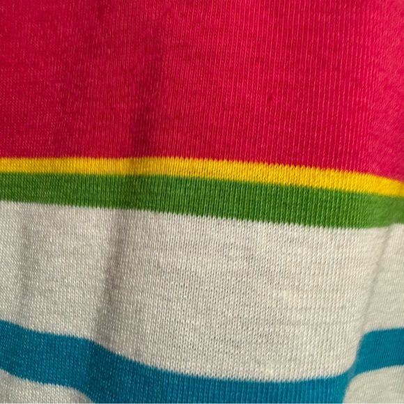 Baxter & Wells Striped Cropped T Shirt Size Petite Medium - Picture 3 of 6
